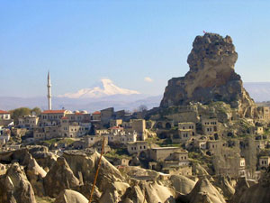 Les villes et villages de la Cappadoce